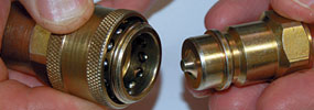 Genflex quick release coupling